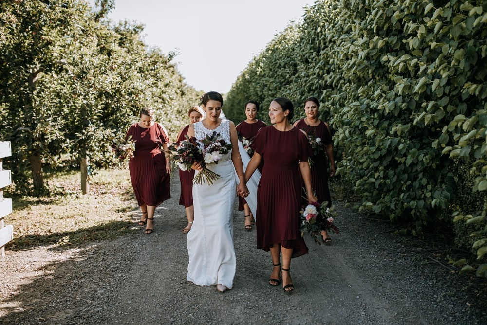 Briar & Mike - Backyard Tipi Wedding, Hawke's Bay | www.meredithlord.com