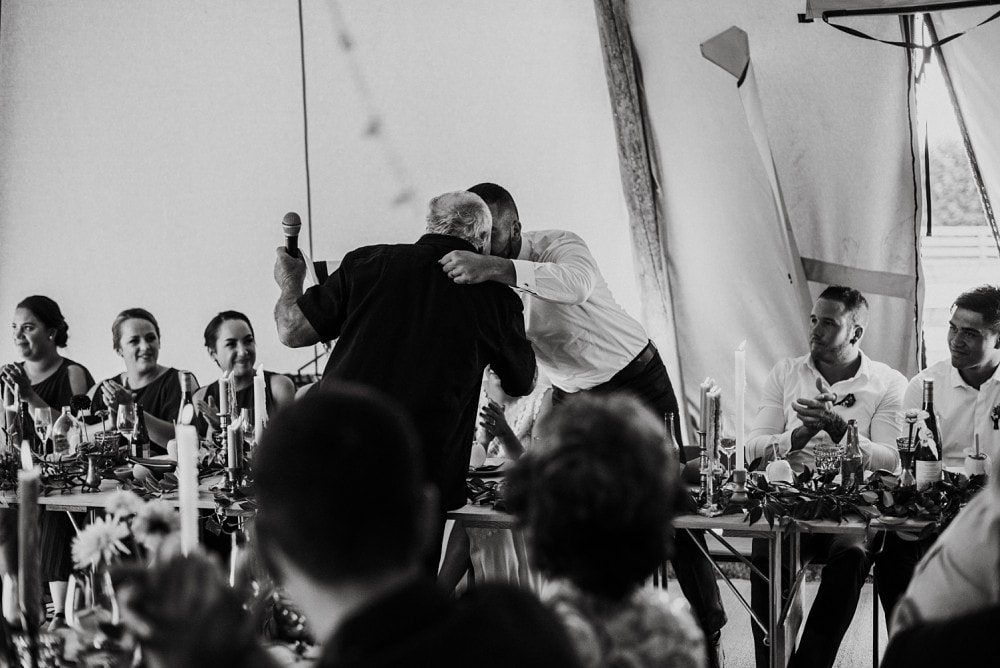 Briar & Mike - Backyard Tipi Wedding, Hawke's Bay | www.meredithlord.com